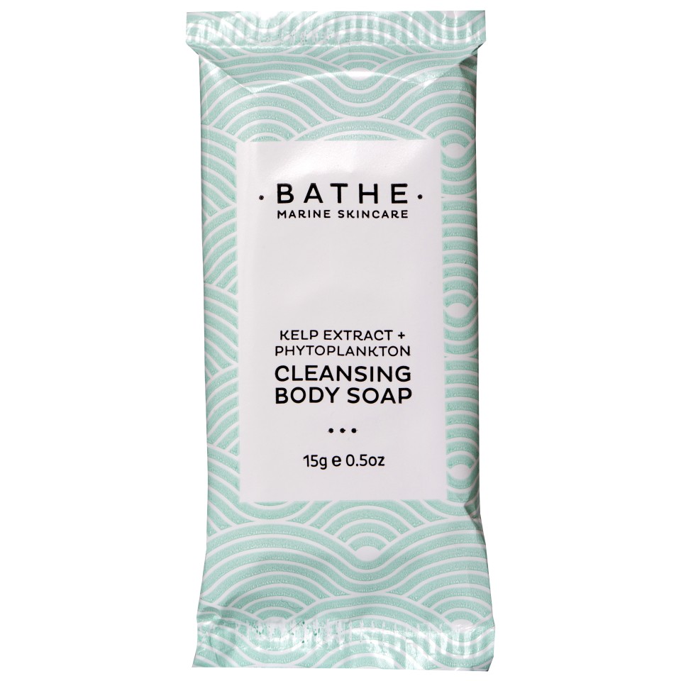 Bathe Marine Skincare 15g Wrapped Soap - ctn 500
