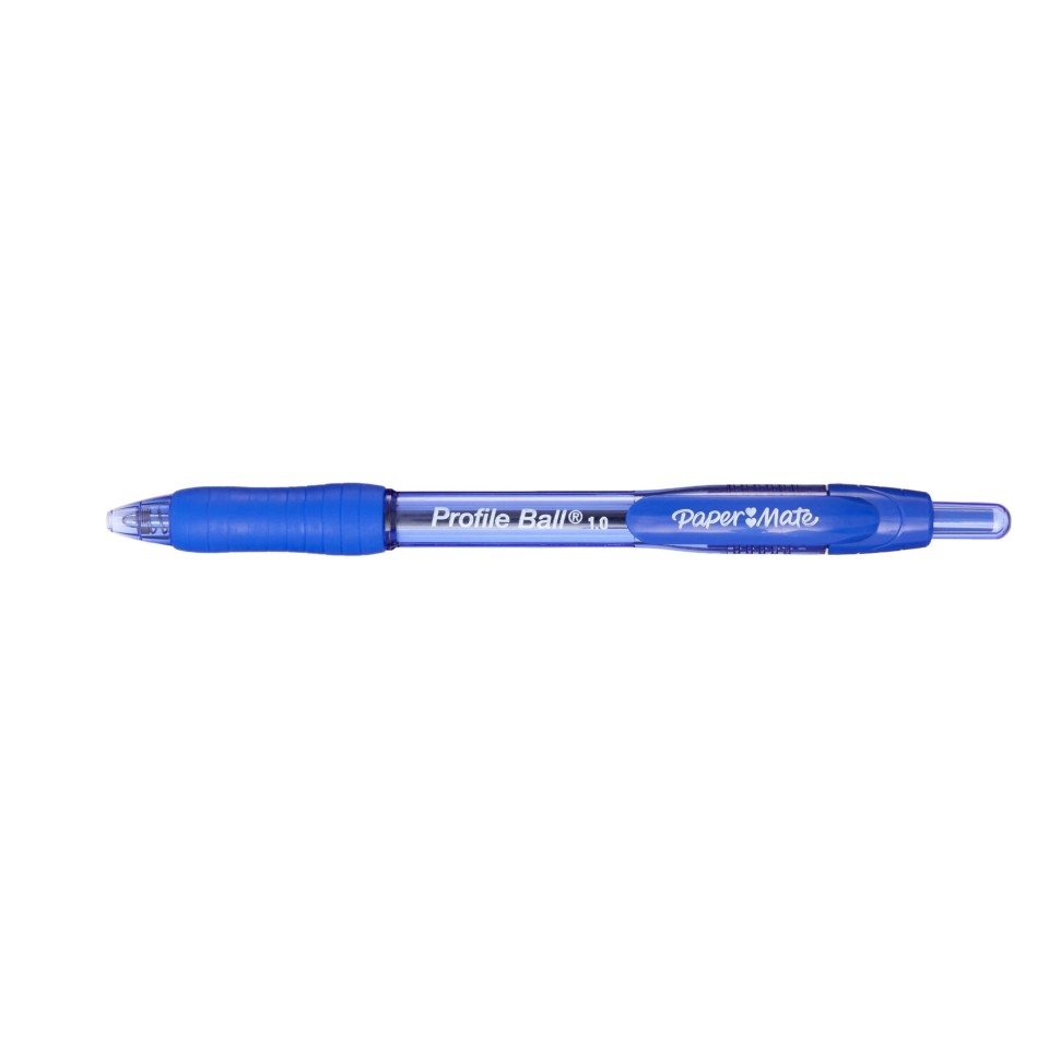 Papermate Profile Ballpoint Pen 1.0mm Blue Each