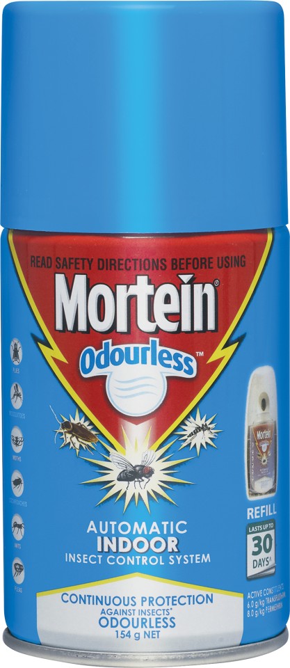 Mortein Odourless Automatic Insect Control System Refill 154g