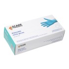 2Care/ Coshield Disposable Blue Nitrile Powder Free Gloves Large Box 100 image