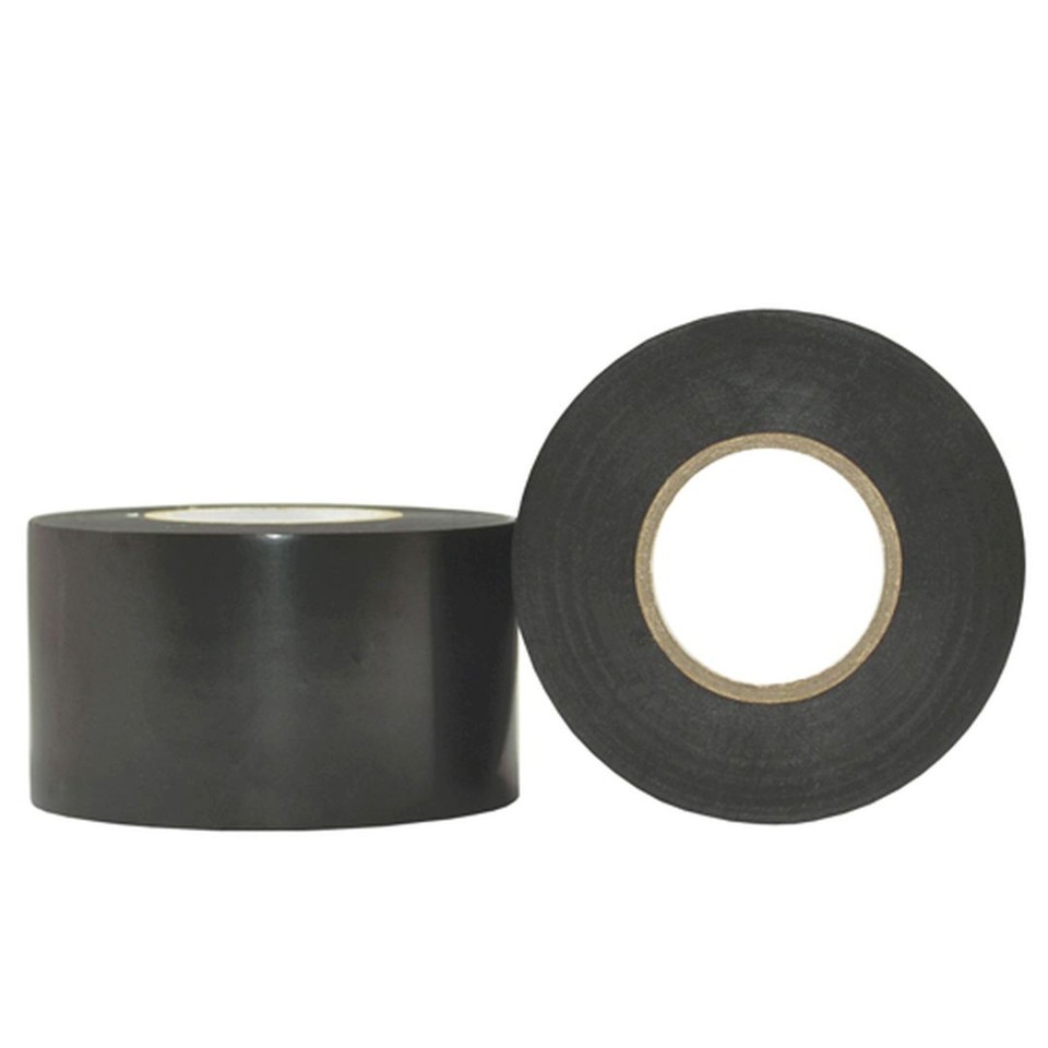 Black Premium PVC Rubber Poly Film Joining Tape 48mm