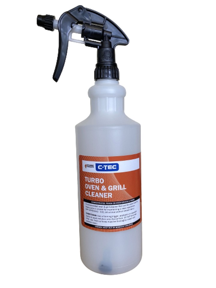 C-TEC Turbo Oven & Grill 1 Litre Spray Bottle Kit