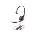 Poly Plantronics Blackwire C3210 UC USB-C Mono Headset image