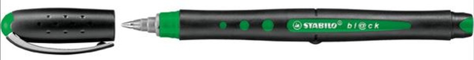 Pen Stabilo Black Green Medium