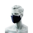 Cv35 3 Ply Anti-microbial Fabric Face Mask With Nose Band Pack/25 - Navy image