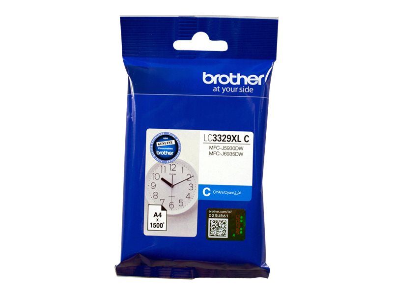 Brother Ink Cartridge LC3329XL-C Cyan