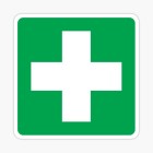 First Aid Sticker Large 210x210mm image