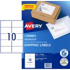 Avery Shipping Labels Trueblock Laser Printer 959031/L7173 99.1x57mm White Pack 1000 Labels image