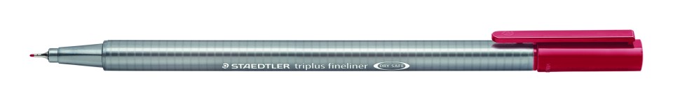 Staedtler Triplus Fineliner 0.3mm Carmine Pack 10