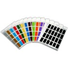 Filecorp ColourFind Lateral File Labels 19mm Colour Light Blue Sheet 48 image