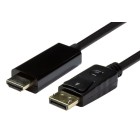 Dynamix 1m Displayport 1.2 To Hdmi 1.4 Monitor Cable image
