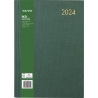 Milford 2024 Hardcover Eco Diary A4 Day To Page Green image