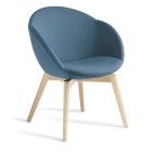 Eden Amelia Natural Beech Timber Chair image