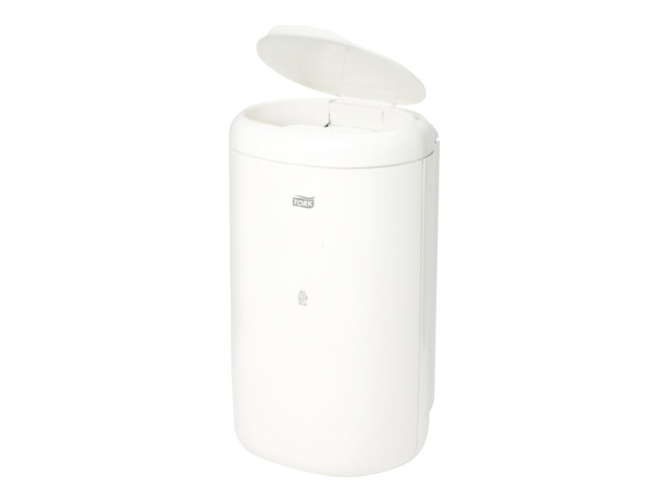 Tork B3 Rubbish Bin White 16.7cm(w) x 33.8cm(d) 5 Litre 564000