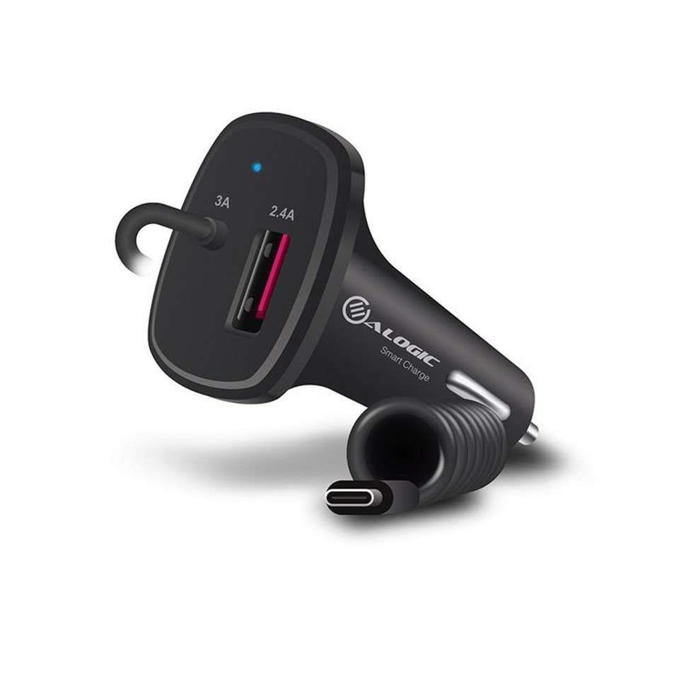 Alogic Usb-c And Usb-a Car Charger