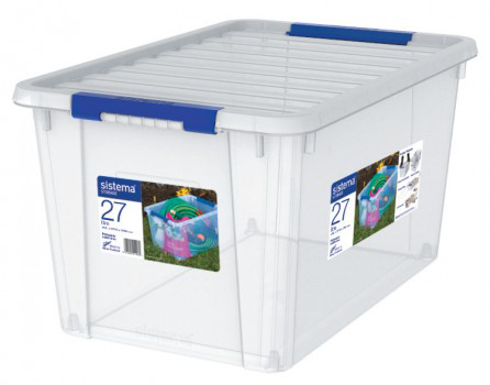 Sistema Storage Organiser Base & Lid 27L