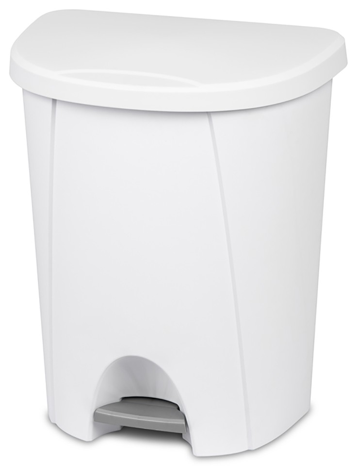 Step On Tidy 25ltr White