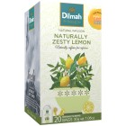 Dilmah Naturally Tea Bags Enveloped Zesty Lemon Pack 20