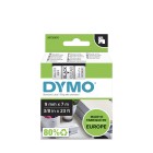 Dymo D1 Labelling Tape 9mmx7m Black On Clear image