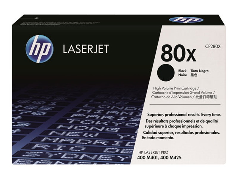 HP LaserJet Toner Cartridge 80X Black