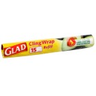 GLAD Wrap Plastic Foodwrap Refill 15m X 290mm image