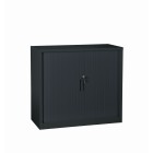 Milano Steel Tambour 1200Wx1020Hmm Black  image