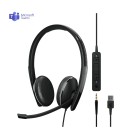 Epos Sennheiser Adapt 165t Usb Ii Stereo Headset Ms Teams & 3.5mm image