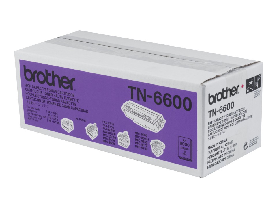 Brother Toner Cartridge TN-6600 Black