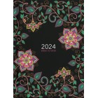 Collins 2024 Kaleidoscope A63 Pocket Diary Week To View image
