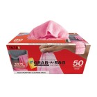 Filta Grab A Rag Microfibre Rags 30x30cm Red Pack 50 image