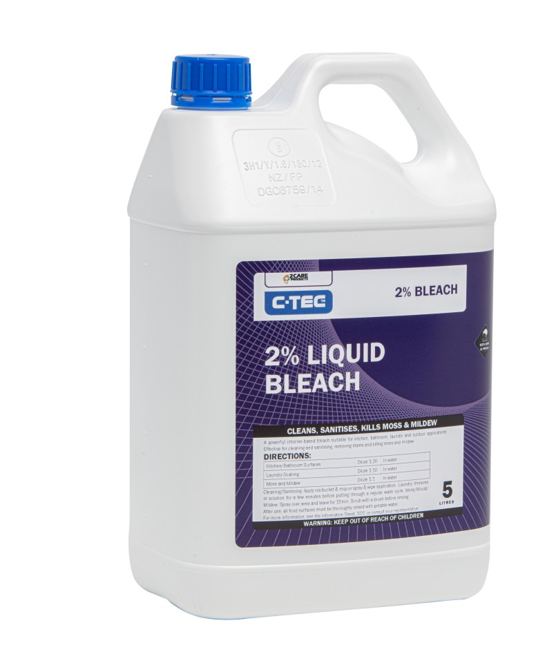 C-TEC 2% Liquid Bleach 5 Litres