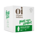 Oi Organic Pads Ultra Thin Wings Regular Pack Of 10 image