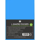OSC L Shaped Pockets Heavy Duty A4 Blue Pack 12 image