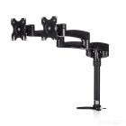Startech Monitor Arm Dual 12-24inch Articulating With Clamp image