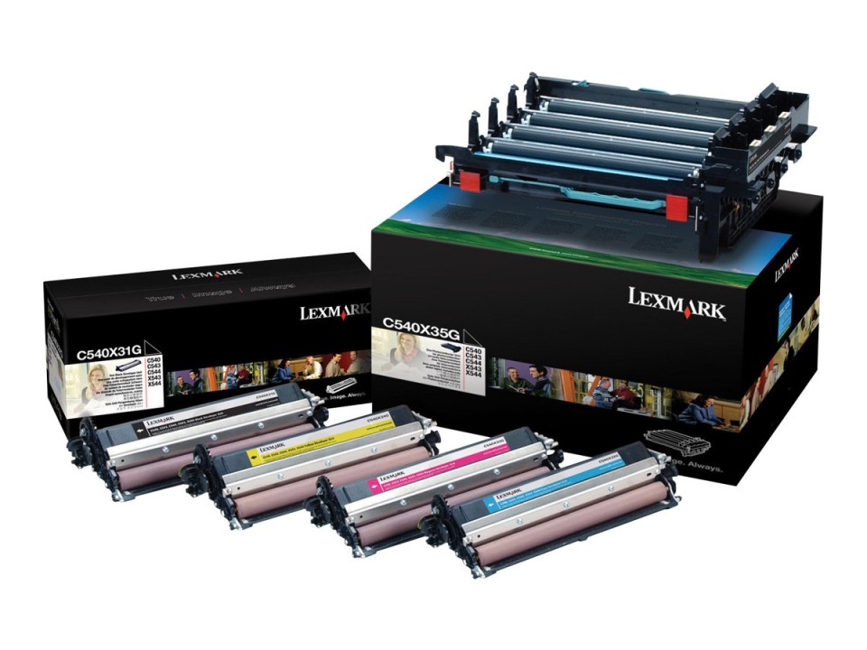 Lexmark Imaging Kit C540X74G Black & Colour