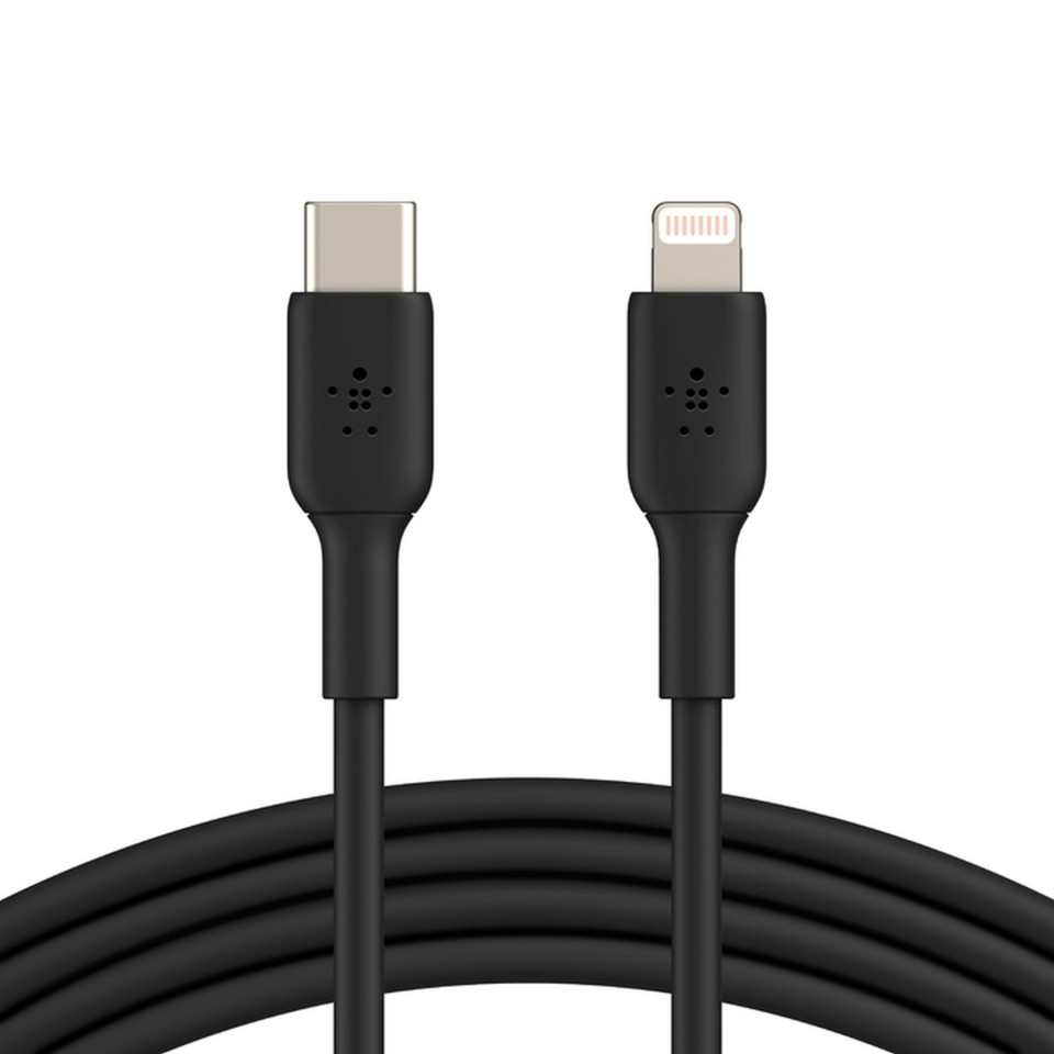 Belkin Boostcharge Usb-c To Lightning Cable 1m Black