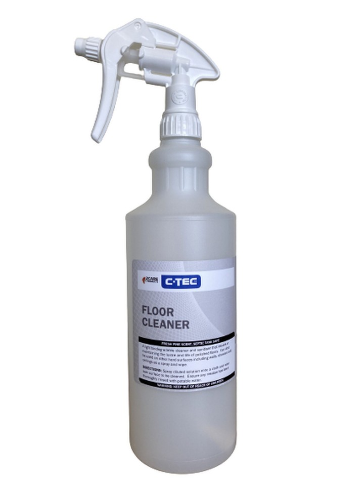 C-TEC Floor Cleaner 1 litre Spray Bottle Kit
