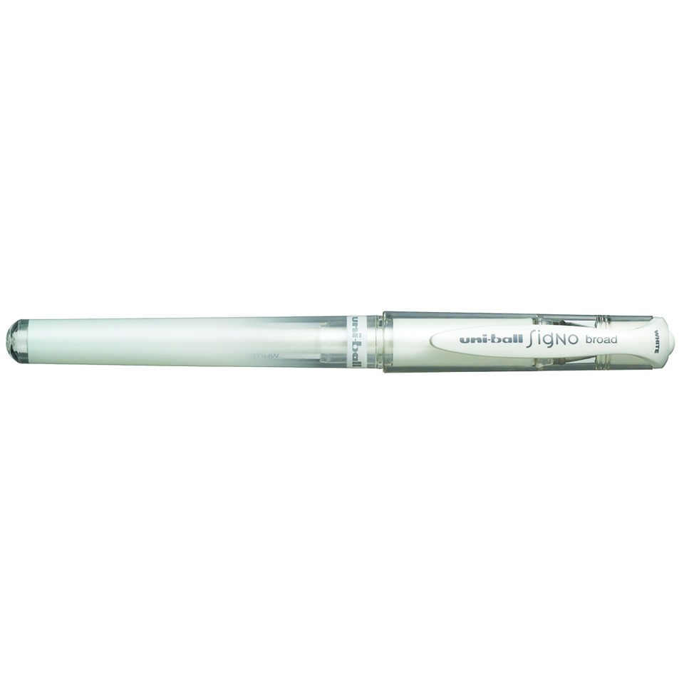 Uni-ball Signo Broad 1.0mm Capped White Um-153