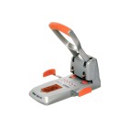 Rapid 2 Hole Punch Heavy Duty 150 Sheet Silver/Orange image