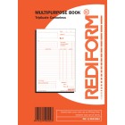 Rediform Multi-Purpose Book No Carbon Required R/MULTIBK3 210x155mm 50 Triplicates image