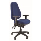 Persona 24/7 Task Chair w/ Arms Dark Blue image