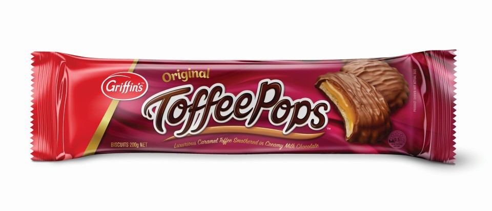 Griffins ToffeePops Biscuits Original 200g