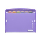 Colourhide Expanding File Zip It Lavender image