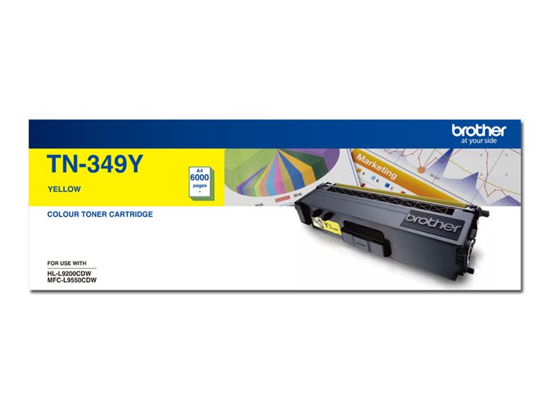 Brother Toner Cartridge TN-349Y Yellow