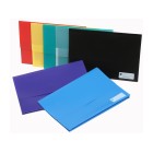 Marbig Document Wallet Polyprop Velcro Close Foolscap Blue image