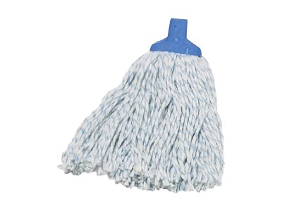 Oates White & Blue Large Anti-Bacterial Mop Head