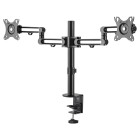 Startech Monitor Arm Dual up to 32inch Swivel Articulating with Clamp image