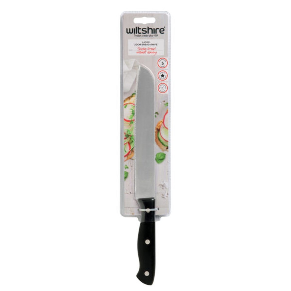 Wiltshire Laser Bread Knife 20cm