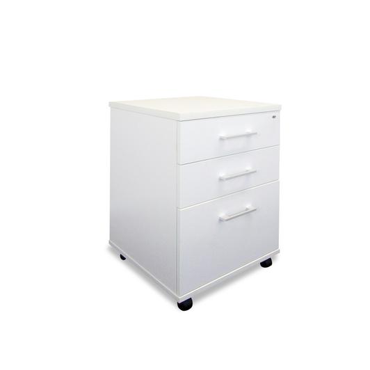 Sonic Mobile Pedestal 2 Drawer + 1 File 478Wx470Dmm White