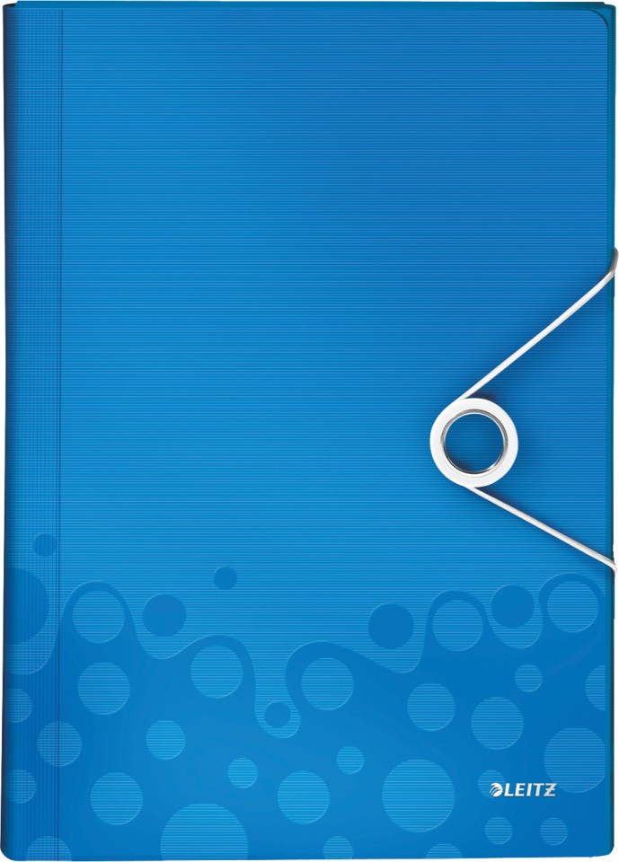 Leitz Wow Project File A4 250 Sheet Blue